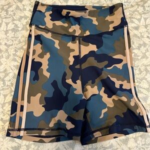 The Upside Camo Bike Shorts Size 4